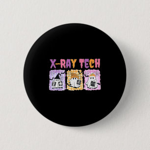 Halloween Radiologie Rad Tech Röntgenlaborant Gh Ronde Button 5,7 Cm