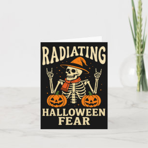 Halloween radiologie verpleegkundige kaart