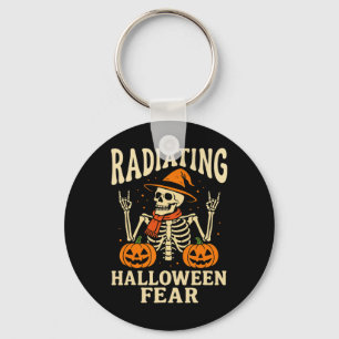 Halloween radiologie verpleegkundige sleutelhanger