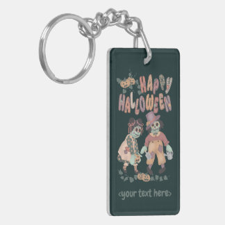 Halloween Rag Doll Zombies (2) - Sleutelhanger