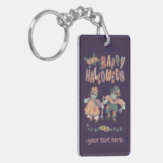Halloween Rag Doll Zombies (4) - Sleutelhanger