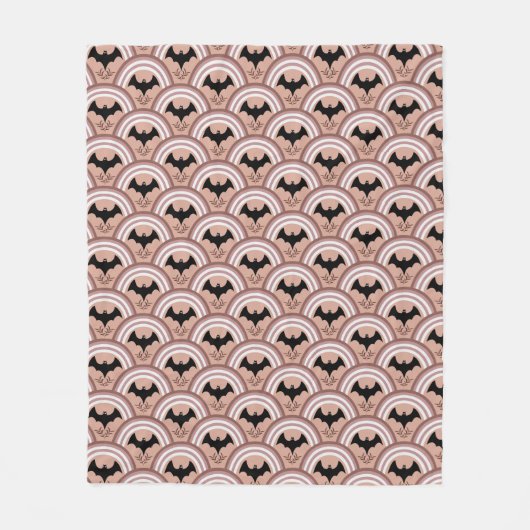 Halloween Rainbow Fleece Deken (Voorkant)