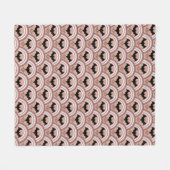 Halloween Rainbow Fleece Deken (Voorkant (Horizontaal))