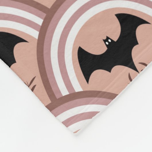 Halloween Rainbow Fleece Deken (Hoek)