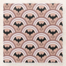 Halloween Rainbow Glazen Onderzetter