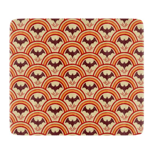 Halloween Rainbow Snijplank (Voorkant)