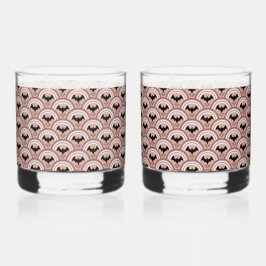 Halloween Rainbow Whisky Glas