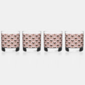 Halloween Rainbow Whisky Glas (Achterkant)