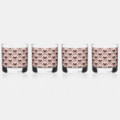 Halloween Rainbow Whisky Glas (Voorkant)