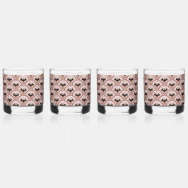 Halloween Rainbow Whisky Glas