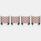 Halloween Rainbow Whisky Glas (Links)