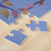 Halloween Raven Crow Moon Magic Legpuzzel (Zijkant)