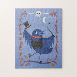 Halloween Raven Crow Moon Magic Legpuzzel