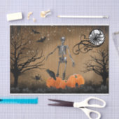 Halloween Raven Moon Skeleton Pumpkin Tissuepapier (Craft)