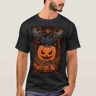 Halloween Raven  T-shirt