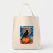 Halloween Raven Tote Bag (Voorkant)