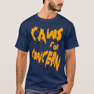 Halloween Ravens Caws Voor Bezorging Leuk Pun Sina T-shirt