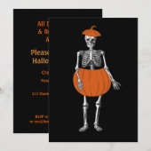 Halloween Ready Skeleton Kaart (Voorkant / Achterkant)