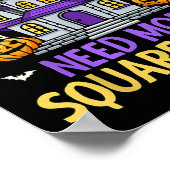 Halloween Real Estate Agent Broker Funny Realtor M Poster (Hoek)