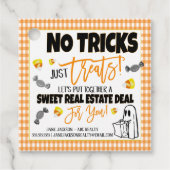 Halloween Realtor Gift Label (Voorkant)