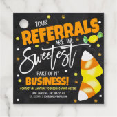 Halloween Realtor Gift Labels (Voorkant)