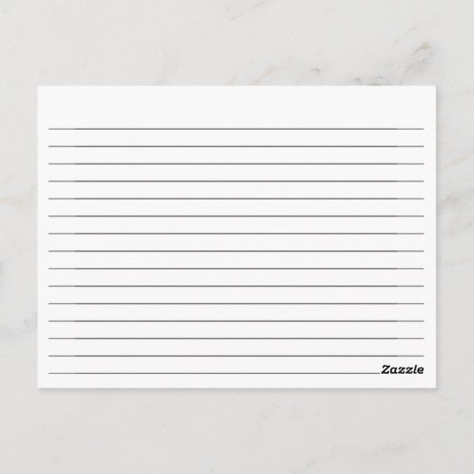 Halloween Recept Kaarten, Halloween Cookies Briefkaart (Achterkant)