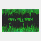 HALLOWEEN. RECHTHOEKIGE STICKER (Voorkant)