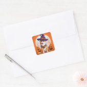 Halloween rechthoekige sticker (Envelop)