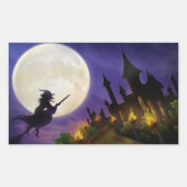 Halloween Rechthoekige Sticker (Voorkant)