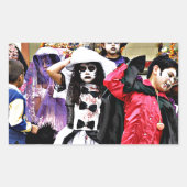 HALLOWEEN RECTANGLE Sticker (Voorkant)