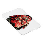  Halloween Red Devil Head Magneet (Rechterzijde)