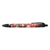  Halloween Red Devil Head Zwarte Inkt Pen (Bovenkant)