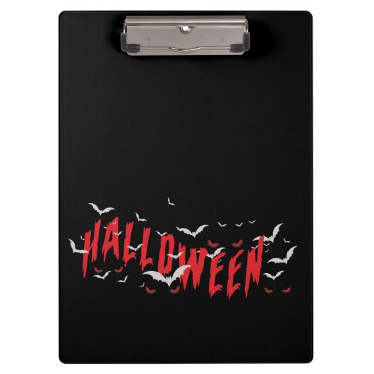 Halloween Red Scary Eyes Klembord (Voorkant)