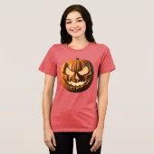 Halloween Red Triblend T-shirt voor dames (Voorkant volledig)