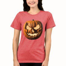 Halloween Red Triblend T-shirt voor dames