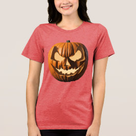 Halloween Red Triblend T-shirt voor dames