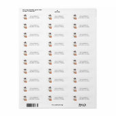 Halloween Retouradres Etiket (Full Sheet)