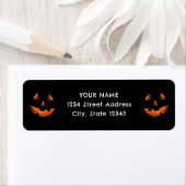 Halloween retouradreslabel etiket (Insitu)