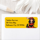 Halloween retouradreslabels etiket (Insitu)