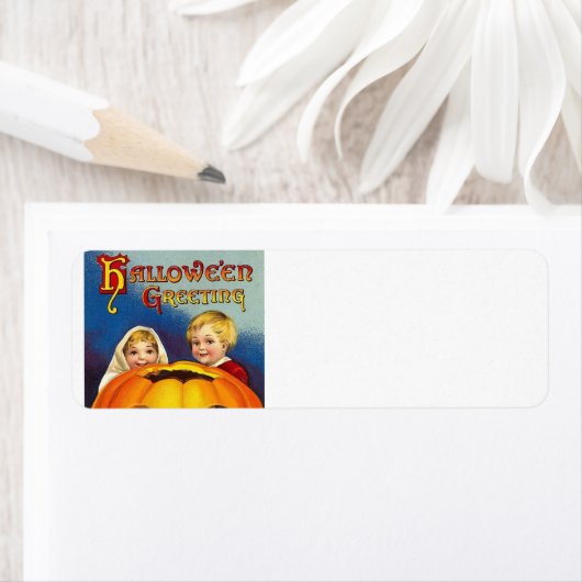  Halloween Retouradreslabels Etiket (Insitu)