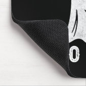 Halloween Retro Boo Ghost Dit is een of ander boek Muismat (Hoek)