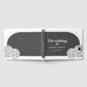 Halloween Retro Disco Spinnen & Disco Bal Bruiloft Gastenboek (Volledig)