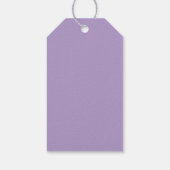 Halloween Retro Geest Heks Cadeaulabel (Achterkant)