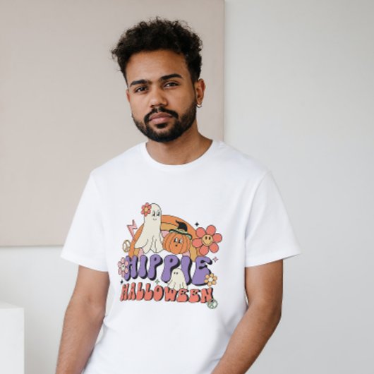 HALLOWEEN RETRO GROOVY HIPPIE HALLOWEEN GEESTEN T-SHIRT