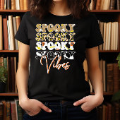HALLOWEEN RETRO GROOVY SPOOKY VIBES T-SHIRT