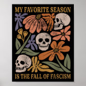 Halloween Retro My Favorite Season Is The Fall Of  Poster (Voorkant)