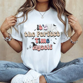 Halloween Retro Vibes | Perfecte tijd om mezelf te T-shirt