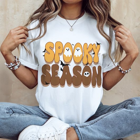 Halloween Retro Vibes | Spooky Seizoen T-shirt