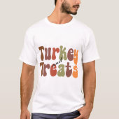 Halloween Retro Vibes | Turkije en verdragen T-shirt (Voorkant)