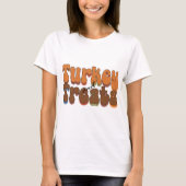 Halloween Retro Vibes | Turkije en verdragen T-shirt (Voorkant)